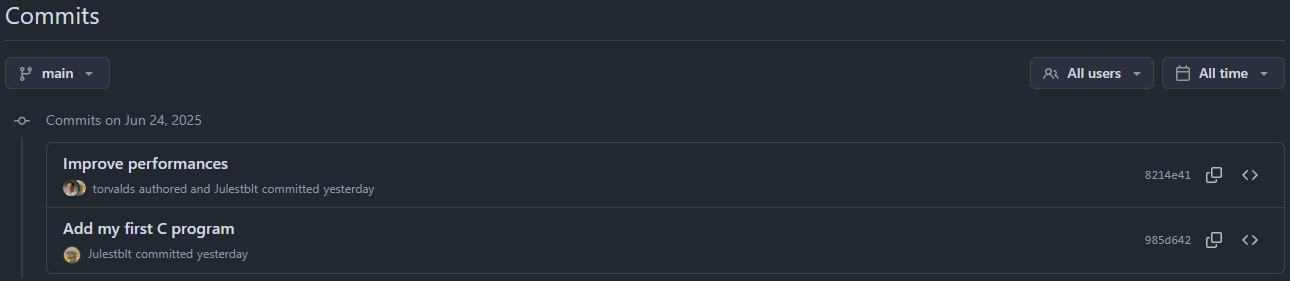 Impersonation example